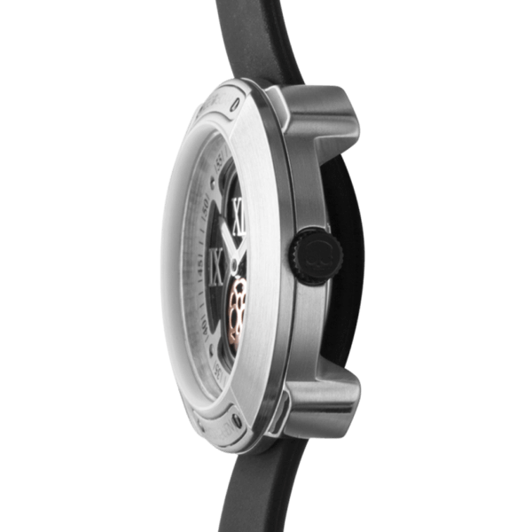 Buy Hydrogen Watch Vista Roman Silver Black Online