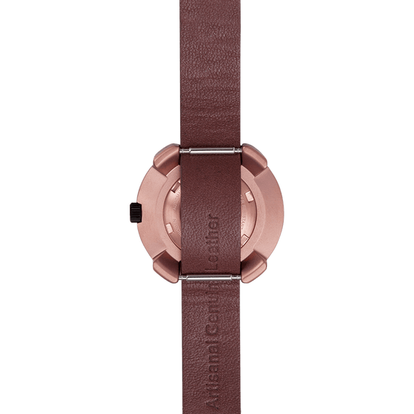 Buy Hydrogen Watch Vista Roman Rose Gold Brown Online
