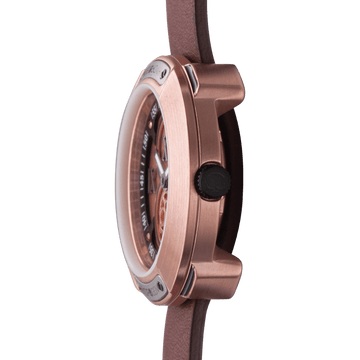 Buy Hydrogen Watch Vista Roman Rose Gold Brown Online