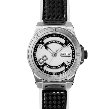 Buy Hydrogen Watch Otto White Silver Online