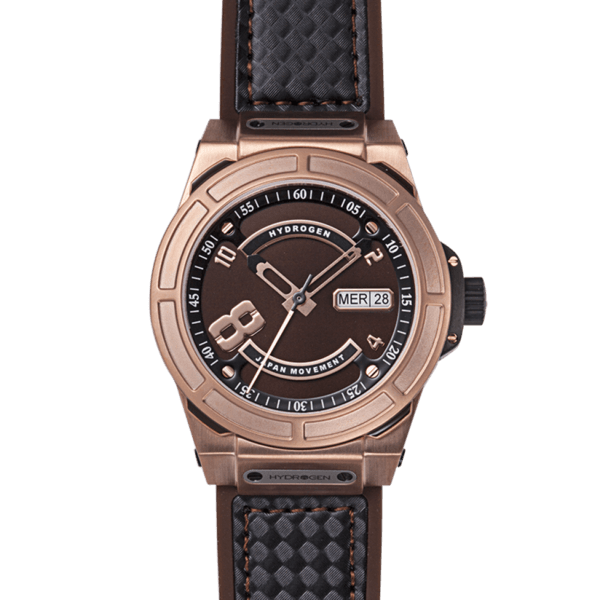 Buy Otto Brown Rose Gold from Hydrogen Watch Online
