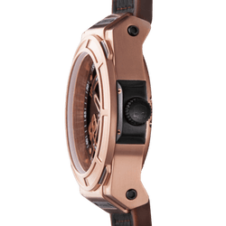Buy Hydrogen Watch Otto Brown Rose Gold Online