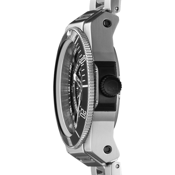 Buy Hydrogen Watch Sportivo Silver Black Bracelet Online