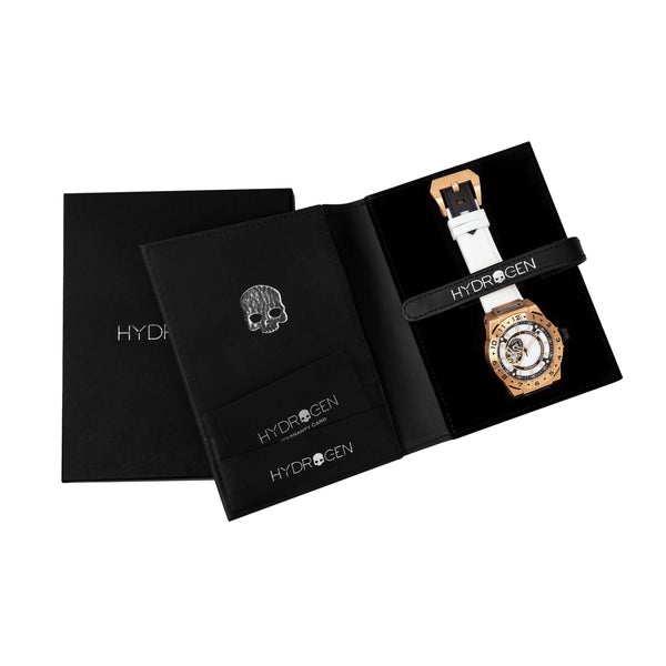 Buy Hydrogen Watch Vento White Rose Gold Online