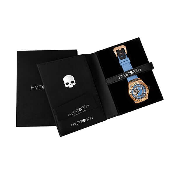 Buy Vento Rose Gold Light Blue from Hydrogen Watch Online