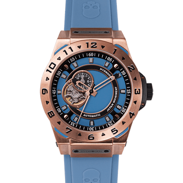 Buy Hydrogen Watch Vento Rose Gold Light Blue Online