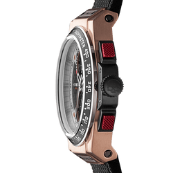 Buy Hydrogen Watch Otto Chrono Black Rose Gold Online