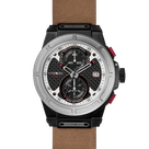 Otto Chrono Silver Black Nato