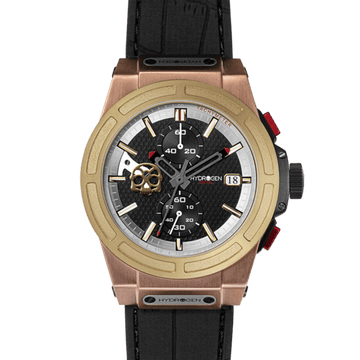 Buy Hydrogen Watch Otto Chrono Gold and Brown Mix Online
